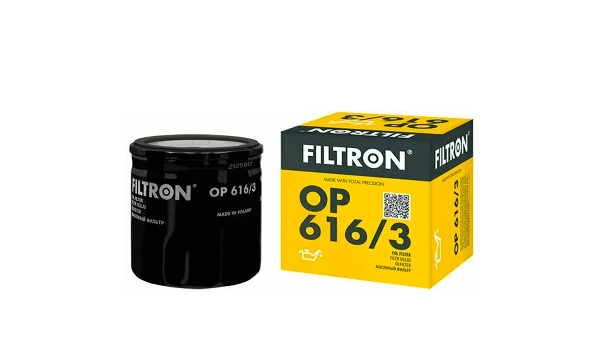 Фильтр масла OP6163 FILTRON